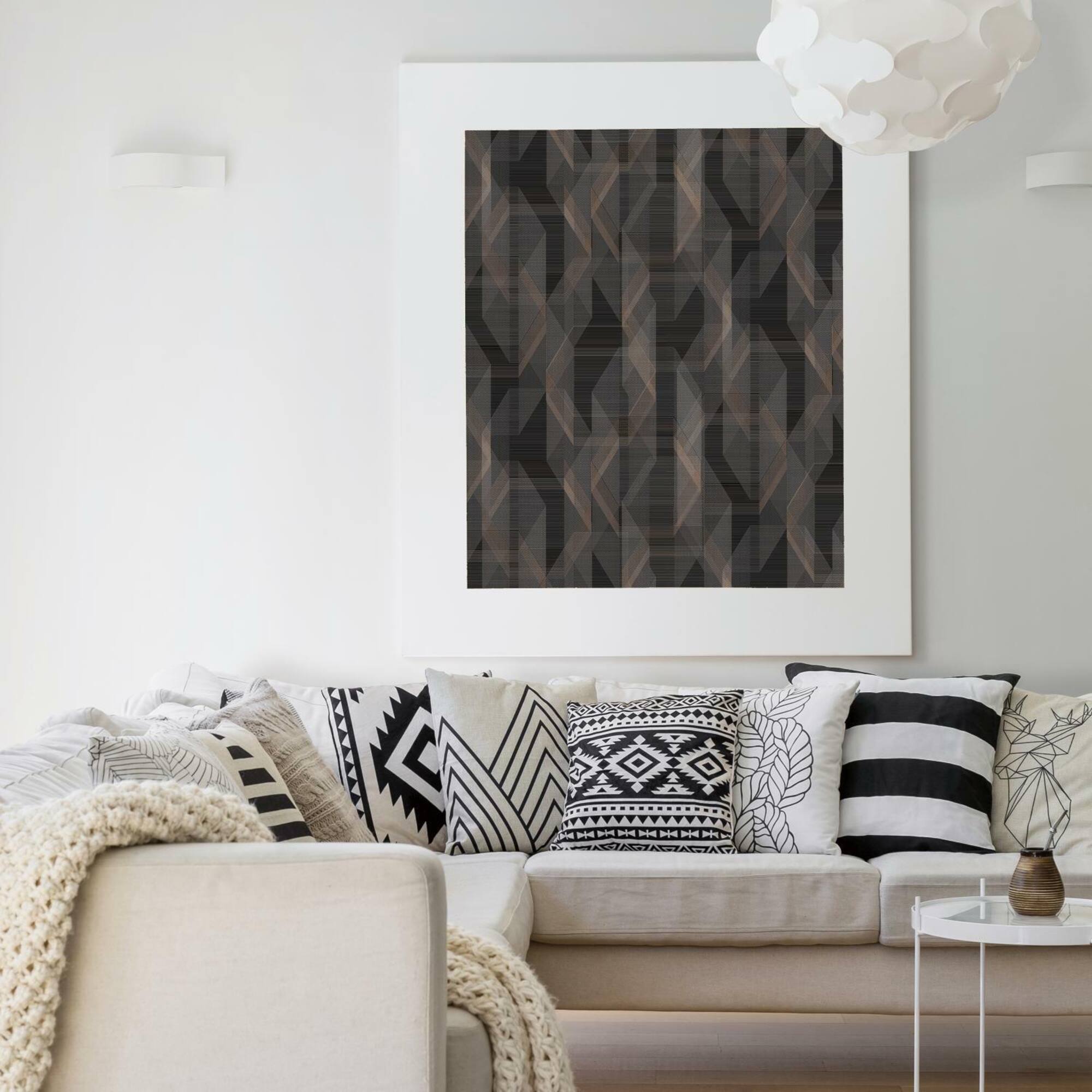 RoomMates Debonair Geometric Peel & Stick Wallpaper